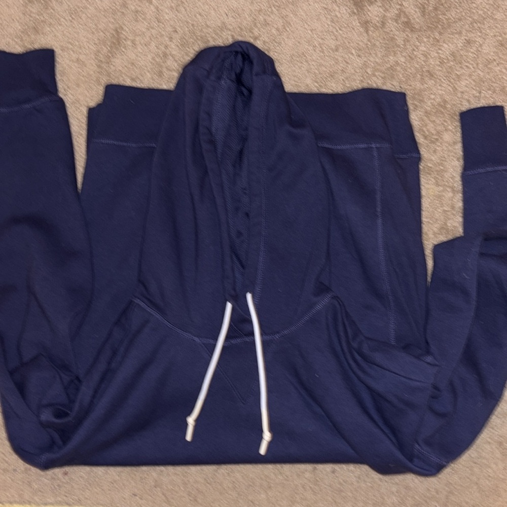 Navy Blue Women's Hoodie Sweater
